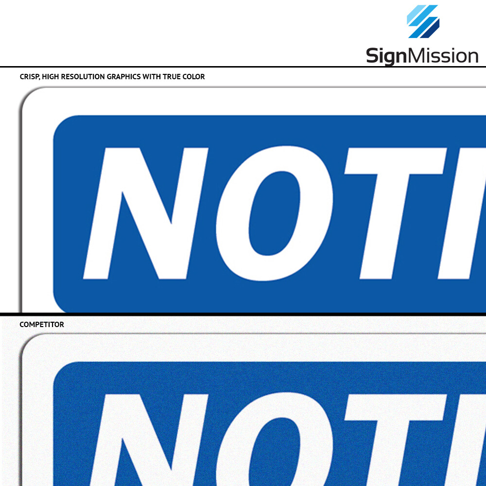 Suspended Load OSHA Notice Sign Metal Plastic Decal