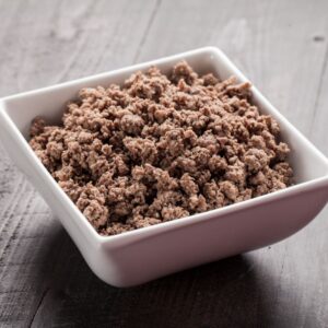 Ground sausage from pasture raised pigs